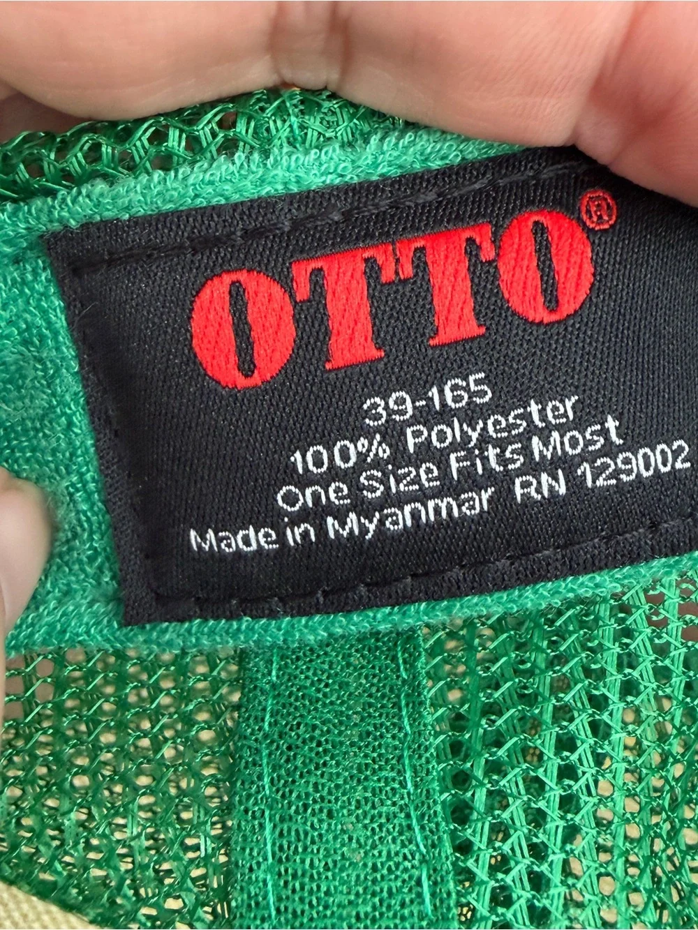 Otto green foam Beverly Hills‎ trucker hat